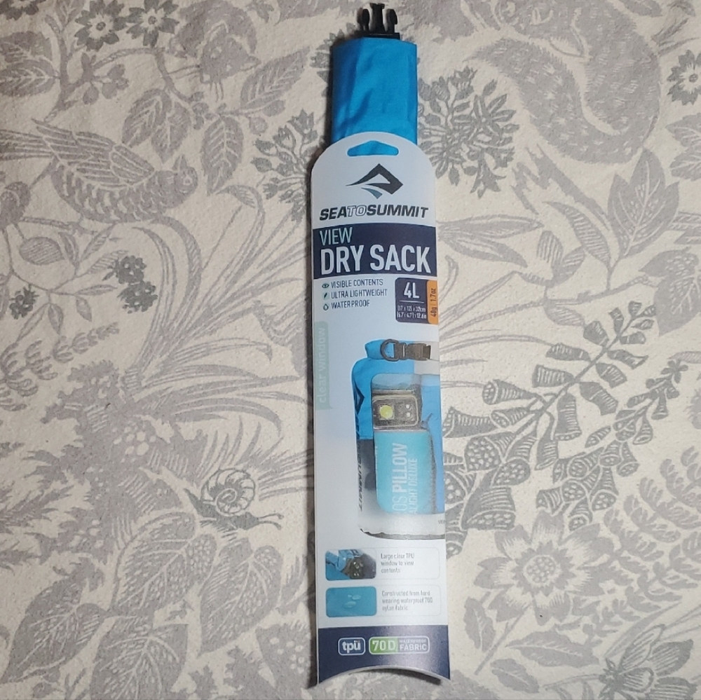 Sea to Summit Blue 4 Liter View Dry Sack